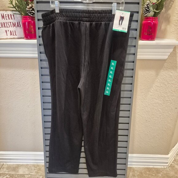 Danskin Women's Luxe Retro Jogger Sweatpant, Black Size XL - Picture 1 of 6